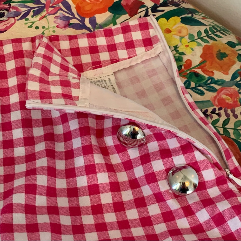 Zara Gingham Sailor Shorts - Picture 5 of 7